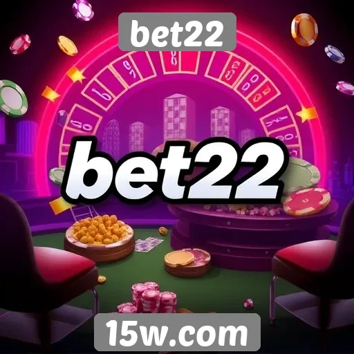 Plataforma bet22 oferece diversidade em jogos de cassino