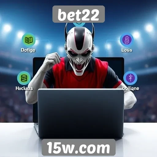 Análise das funcionalidades do site bet22